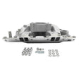 Engine Intake Manifold Dual Plane Silver Fit For Small Block Chrysler 318 340 360 - Machter