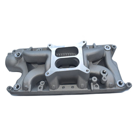 Dual Plane Intake Manifold Fit For Ford Windsor 289 302 4 Barrel Air Gap Satin 54026 EIM-FD002 - Machter