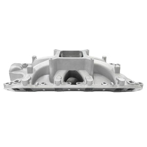 High Rise 4 Barrel Manifold Single Plane Fit For Ford Windsor 302 V8 Satin Finished - Machter