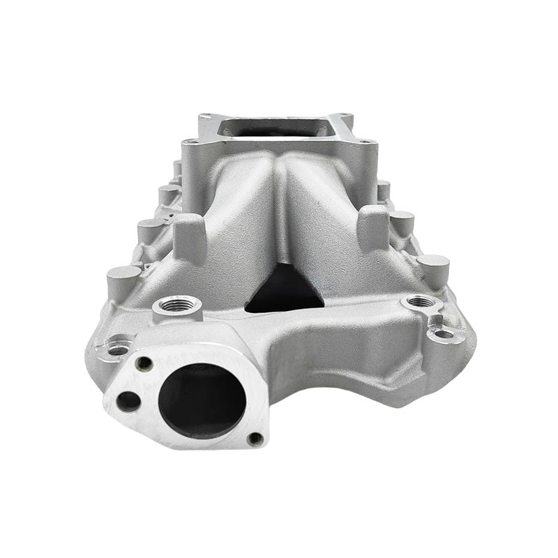 High Rise 4 Barrel Manifold Single Plane Fit For Ford Windsor 302 V8 Satin Finished - Machter