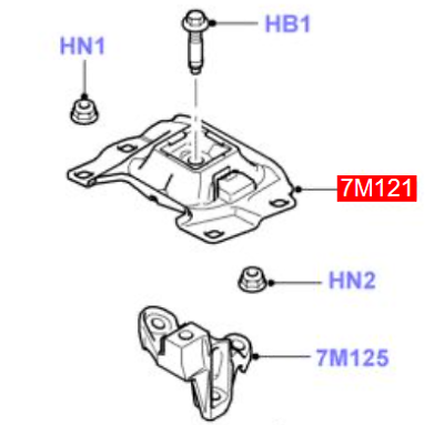 Engine Mount Left Hand Side Fit For Ford Focus Kuga II Tourneo Connect For Mazda 3 BK 2004-2009 LF MZR 2.0L EM-FD013 - Machter