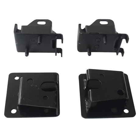 2 Pairs Fit For Holden HK HT HG HQ HJ HX HZ WB Engine Mount Conversion Chev V8 307/327/350/400 - Machter