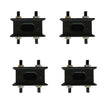 Rubber Exhaust Mounts Fit For Toyota Landcruiser 40 60 70 80 100 Series 4pcs EM-TA001-4PCS - Machter