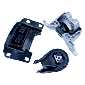 3 Pcs Engine Mount Kit Petrol Fit For Mazda 3 2.0L MZR BK BL Rear 2004-ON For Ford Focus LS LT LV LW 2.0L 2005-2011 EMASM-MA001 - Machter