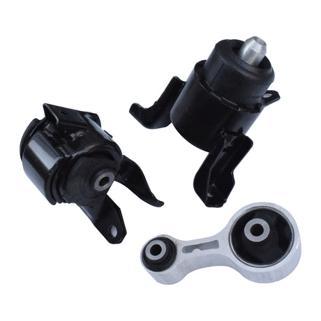 Engine Mount Set Fit For Mazda 6 02-1/08 2.3L A/M Auto Manual Left + Right + Rear 3pcs EMASM-MA002 - Machter