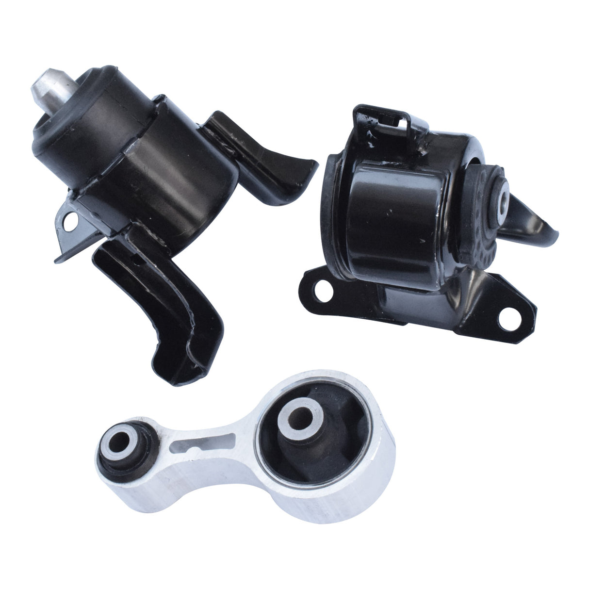 Engine Mount Set Fit For Mazda 6 02-1/08 2.3L A/M Auto Manual Left + Right + Rear 3pcs EMASM-MA002 - Machter