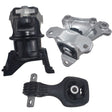 3 Pcs Engine & Transmission Mount Fit For Honda Civic Sedan 1.8L Automatic 2013-2015 EMKIT-HD001 - Machter