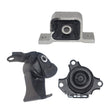 Left + Right + Front Engine Transmission Mount Kit Fit For Honda CRV 2.4L 2001-2007 Auto EMKIT-HD003 - Machter