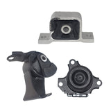 Left + Right + Front Engine Transmission Mount Kit Fit For Honda CRV 2.4L 2001-2007 Auto EMKIT-HD003 - Machter
