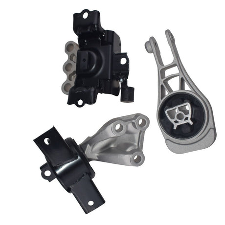 3 Pieces Engine Mount Kit Fit For Holden Barina TM 1.6L F16D4 Auto 2011-2019 - Machter