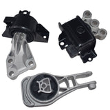 3 Pcs Engine Mount Kit Fit For Holden Barina TM 1.6L F16D4 Auto 2011-2019 EMKIT-HLN002 - Machter