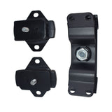 Set Of 3 Front Engine + Rear Gearbox Mount Fit For Toyota Hilux 4x4 LN106 2.8L 3L EMKIT-TA001 - Machter