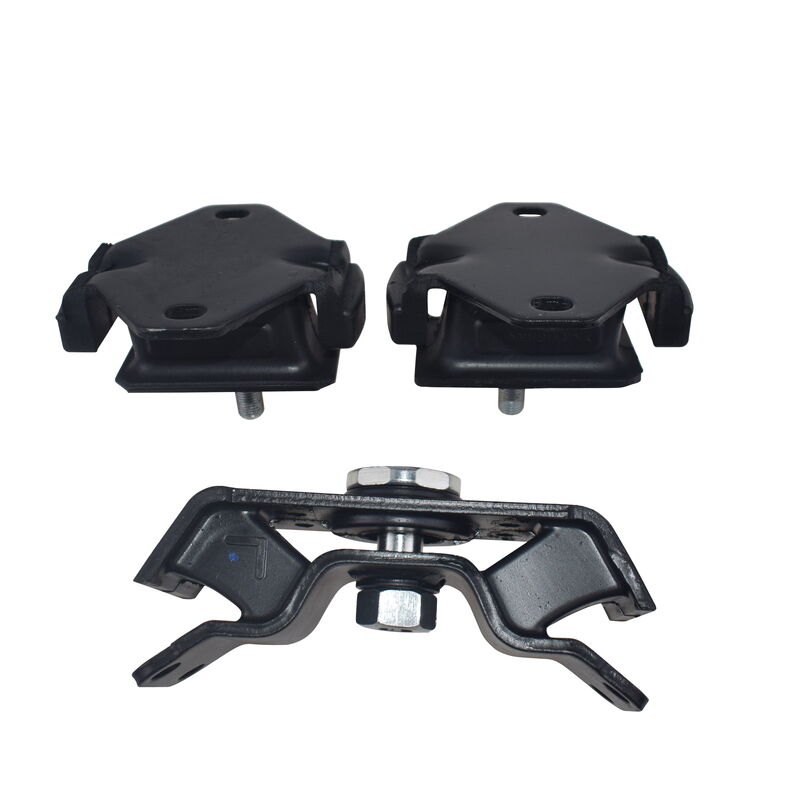 Set Of 3 Front Engine + Rear Gearbox Mount Fit For Toyota Hilux 4x4 LN106 2.8L 3L EMKIT-TA001 - Machter