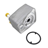 Engine Oil Cooler With Gasket Fit For Audi A4 TT A3 Q5 A6 For Skoda Superb Octavia 038117021E EOC-AU003 - Machter