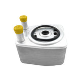 Engine Oil Cooler With Gasket Fit For Audi A4 TT A3 Q5 A6 For Skoda Superb Octavia 038117021E EOC-AU003 - Machter