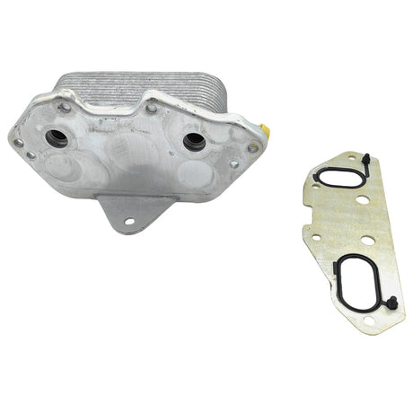 Engine Oil Cooler With Gasket Fit For Audi A4 B6 B7 A5 A6 C6 C7 A7 A8 Q5 Q7 4L Petrol 2004-2018 06E117021G 06E117021L EOC-AU011 - Machter