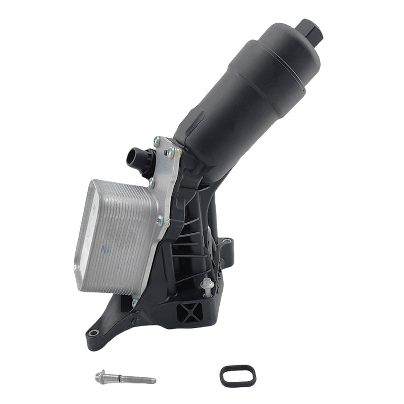 Engine Oil Cooler Filter Housing Assembly With Gasket Fit For BMW 1 F20 2 F22 3 F30 5 G30 6 G32 11428596283 EOC-BMW016 - Machter