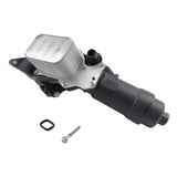Engine Oil Cooler Filter Housing Assembly With Gasket Fit For BMW 1 F20 2 F22 3 F30 5 G30 6 G32 11428596283 EOC-BMW016 - Machter
