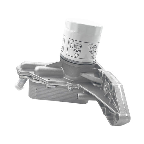 Oil Cooler Filter Adaptor Assembly With Gasket Fit For Ford Transit Cargo VO VM VH-VJ For Land Rover Defender BK3Q6B624CC EOC-FD011 - Machter