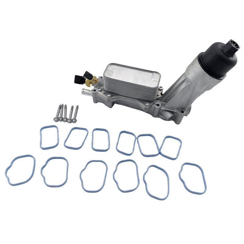 Oil Cooler Filter Adapter Housing Assembly With Gaskets Fit For Dodge Journey For Jeep Cherokee Grand Cherokee Wrangler 68596317AB EOC-JP004 - Machter