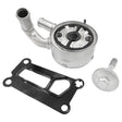 Oil Cooler Turbo Engine With Gasket & Bolt Fit For Mazda CX-7 ER 3 BL MPS LF6W14700A 2006-2013 EOC-MA003 - Machter