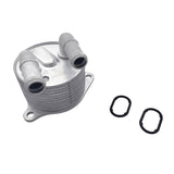 Engine Transmission Oil Cooler With Gaskets Kit Fit For BMW X1 Fiat Toro Crono Argo For Mini Cooper 2015-ON 24148627861 EOC-MB005 - Machter
