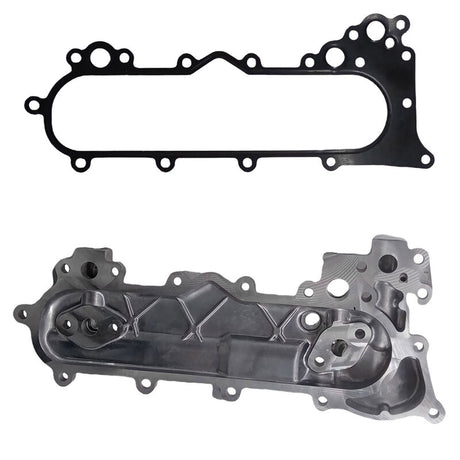 Oil Cooler Cover With Gasket Fit For Toyota LandCruiser HDJ78 HZJ80 HDJ100 Coaster HDB50 HZB70 1572117012 EOC-TA008 - Machter
