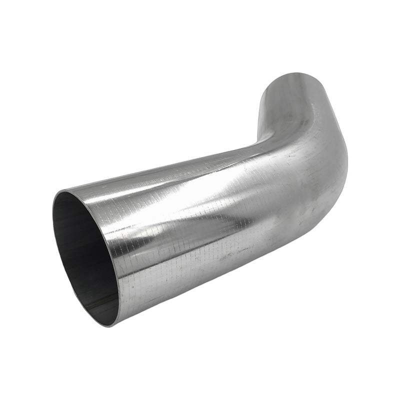 Exhaust Pipe Mandrel Bend 3" Inch 45 Degree 76mm Aluminised Mild Steel - Machter