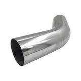 Exhaust Pipe Mandrel Bend 3" Inch 45 Degree 76mm Aluminised Mild Steel - Machter