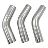 6 Pcs 3" Inch 76mm Exhaust Pipe Mandrel Bend Mild Steel 45 Degree & 90 Degree Bends EP-006 - Machter