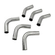 6Pieces Exhaust Pipe Mandrel Bend 2" Inch 50.8mm 45 & 90 Degree Semi Bright Mild Steel - Machter