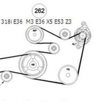 Idler Pulley BMW M SERIES FORD 3.9 4.0L EP007 - Nuline