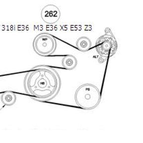 Idler Pulley BMW M SERIES FORD 3.9 4.0L EP007 - NULINE