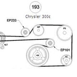 Idler Pulley TOYOTA HOLDEN C16 C20 C22 ETC EP101W - Nuline