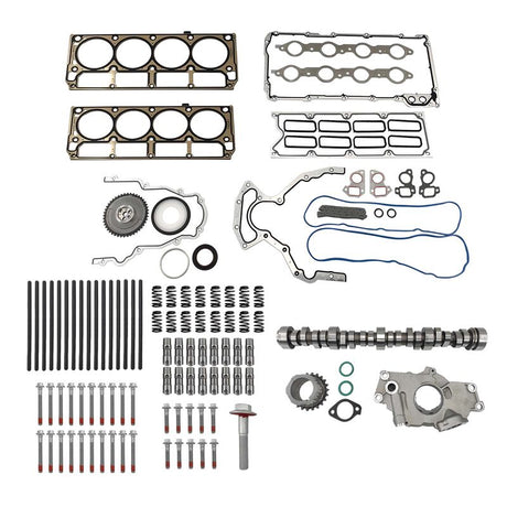 Sloppy Mechanics Stage 2 Cam Lifters Pushrods Kit Fit For LS1 4.8 5.3 5.7 6.0 6.2 LS - Machter