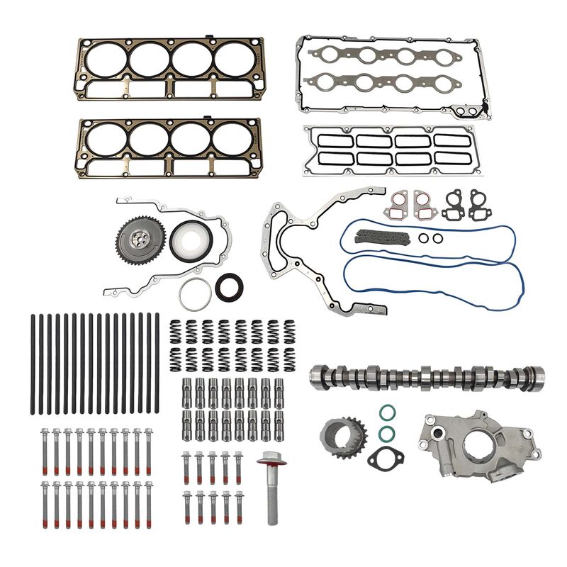 Sloppy Mechanics Stage 2 Cam Lifters Pushrods Kit Fit For LS1 4.8 5.3 5.7 6.0 6.2 LS EPRKIT-LS001 - Machter