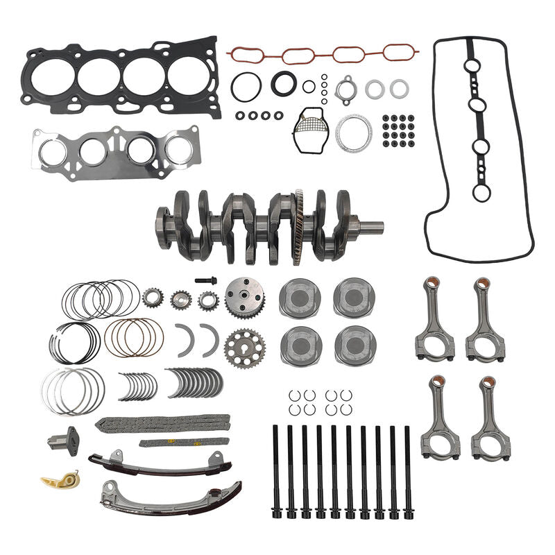 Engine Overhaul Rebuild Kit 2AZ-FE 2.4L With Crankshaft Rods Timing Kit Fit For Toyota RAV4 Corolla XRS Matrix S For Scion TC XB EPRKIT-TA001 - Machter