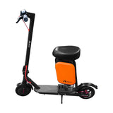 Electric Scooter Adult Foldable Travel E Bike With Seat Portable 900W 40KM/H 50KM Black ESCOOTER-006SE - Machter