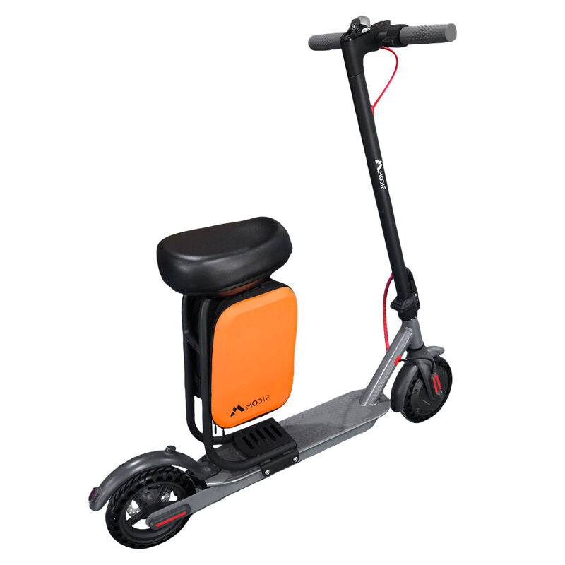 Electric Scooter Adult Foldable Travel E Bike With Seat Portable 900W 40KM/H 50KM Grey ESCOOTER-007SE - Machter