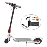 Electric Scooter Adult Foldable Travel E Bike White Portable 900W 40KM/H 50KM ESCOOTER-008 - Machter