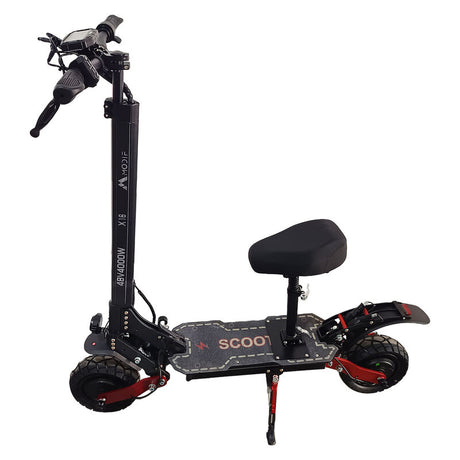 4000W Foldable Adult Off Road E-Bike Electric Scooter 80KM/H Dual Motor - Machter