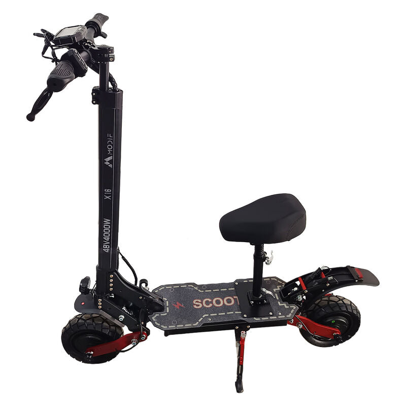 4000W Foldable Adult Off Road E-Bike Electric Scooter 80KM/H Dual Motor ESCOOTER-010 - Machter