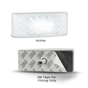 EU38 Series 3M Tape 12-24V Blister - LED AutoLamps Front-end outline marker with inbuilt reflector