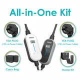 MSI Portable EV Charger Grey Ezgo 10A+15A+Home Kit Single Phase EVCHARGER-GREY - Machter