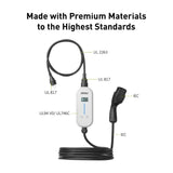 MSI Portable EV Charger Grey Ezgo 10A+15A+Home Kit Single Phase EVCHARGER-GREY - Machter