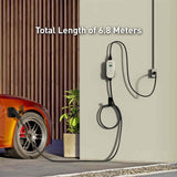 MSI Portable EV Charger Grey Ezgo 10A+15A+Home Kit Single Phase EVCHARGER-GREY - Machter