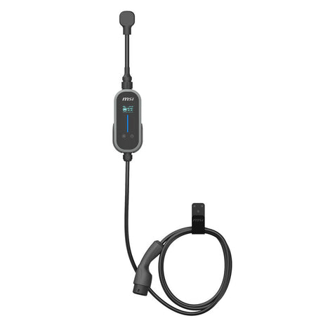 MSI Portable EV Charger Grey Ezgo 10A+15A+Home Kit Single Phase EVCHARGER-GREY - Machter