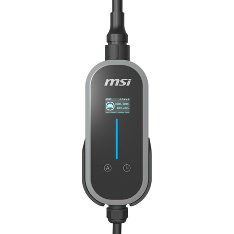 MSI Portable EV Charger Grey Ezgo 10A+15A+Home Kit Single Phase EVCHARGER-GREY - Machter