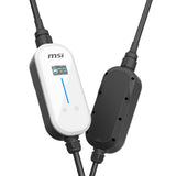 MSI Portable EV Charger White Ezgo 10A+15A+Home Kit Single Phase EVCHARGER-WHITE - Machter