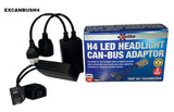 H4 LED Headlight Can-Bus Adaptor 12V EXCANBUSH4 - Exelite